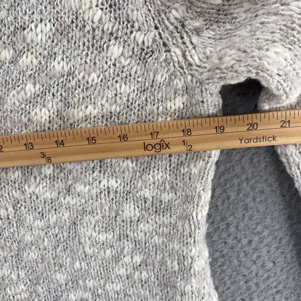 Chicos Sweater Womens 2 Us Large Ivory Wool Blend… - image 7